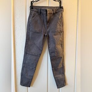 AE Jegging Crop Jeans 4S 4 short gray
